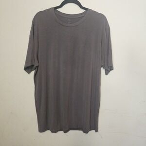 Kyte‎ Baby Men's Gray Short Sleeve Shirt Bamboo Blend Large